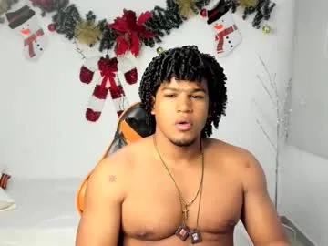 alexj_black —  "Welcome to my room everyone Sexy Latina and Black model. I hope I can please you and you have fun watching me cum full #young #muscle #latino #lovense #feet GOALS [3000 tokens left]