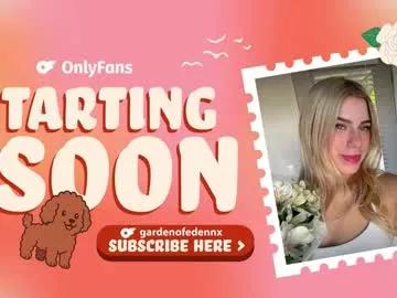 Hot Gardenofedennn wants you to fuck her body now gardenofedennn from Chaturbate