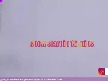 Freechat juanmiiss on Chaturbate