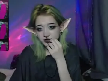 milten_trish — GOAL: show tits+ rub tits [144 tokens remaining] your green princess is here again) #anime #18 #teen #goth #skinny