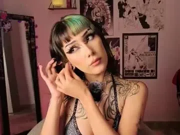poison_dafne — GOAL: Show foots close up (With oil) [100 tokens remaining] Fav tips: 25, 33, 55,100, 333 #goth #cosplay #skinny #saliva #smoke