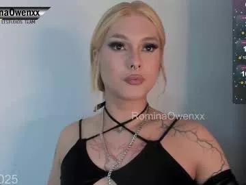 Join Rominaowenxx, zie wants to masturbate for you rominaowenxx from Chaturbate
