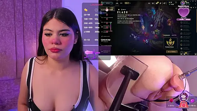 IsabellaBlow — Fuck My Pussy While i am Gaming 1 Min