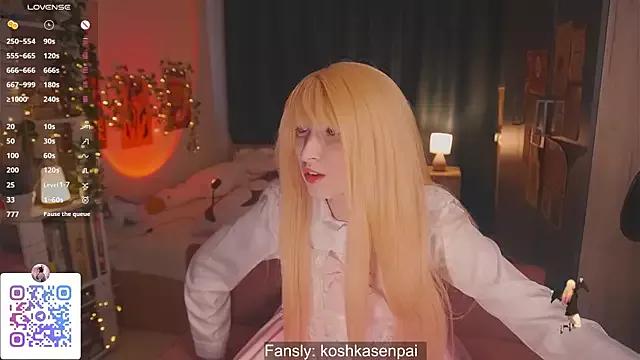 Freechat koshkasenpai on StripChat