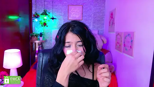 StripChat REDHOTTER_ is Freechat REDHOTTER_ — Nipple Clamps + Spit tits