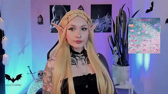 Freechat VelvetVampiree on StripChat