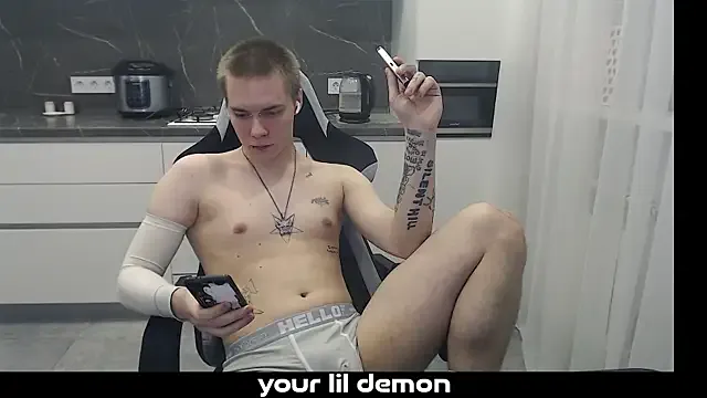 yourlildemon — cumshow
